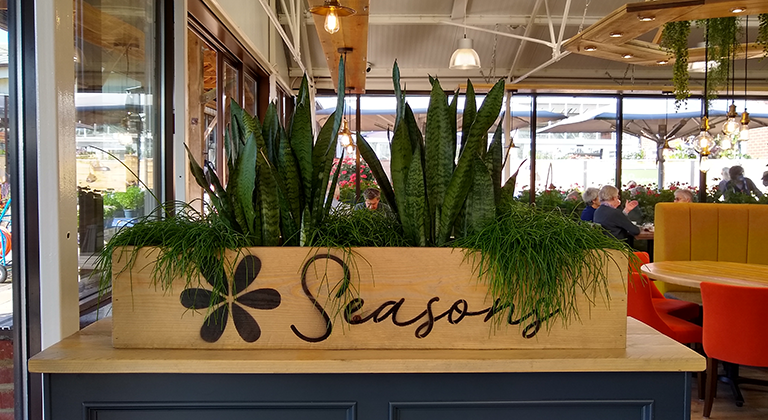 Seasons Cafe at Aylett Nurseries